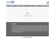 Tablet Screenshot of cybercity.com.jo